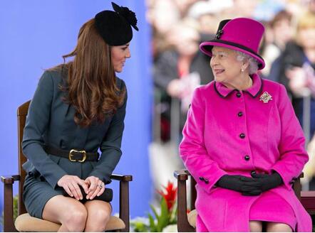 英女王时尚真皮手套